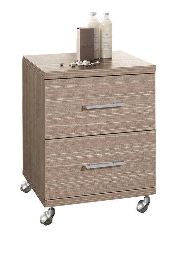 prezzo Mobile Cassettiera 2 Cassetti Soft Close in Legno in Melaminico 40x52x57cm TFT Giava Wood Cream