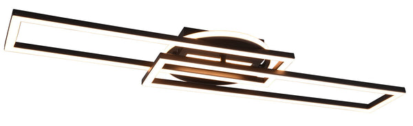 acquista Plafoniera da Interno a LED in Metallo Nero Opaco