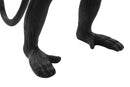 Lampada da Tavolo Monkey Nero 26x34x55 cm in Resina Nero      