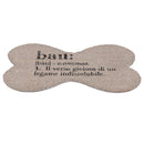 Zerbino "bau" 74,5x44,5 cm in Cocco e PVC VdE Tivoli 1996 