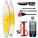 SUP Tavola Stand Up Paddle Gonfiabile 380x76x15 cm con Pagaia Zaino e Accessori Jbay.Zone Comet TJ