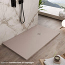 Piatto Doccia in Pietra 100x170 cm Bonussi Canton Sabbia