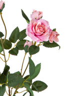 Set 6 Rose Artificiali Selvatica H 59 cm