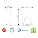 Asciugamani Elettrico con Fotocellula 900W Vama Smart Jet Mini SF Cromo Satinato