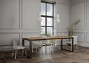 Tavolo Allungabile 160-420x90x77 cm Tecno Evolution Quercia Naturale