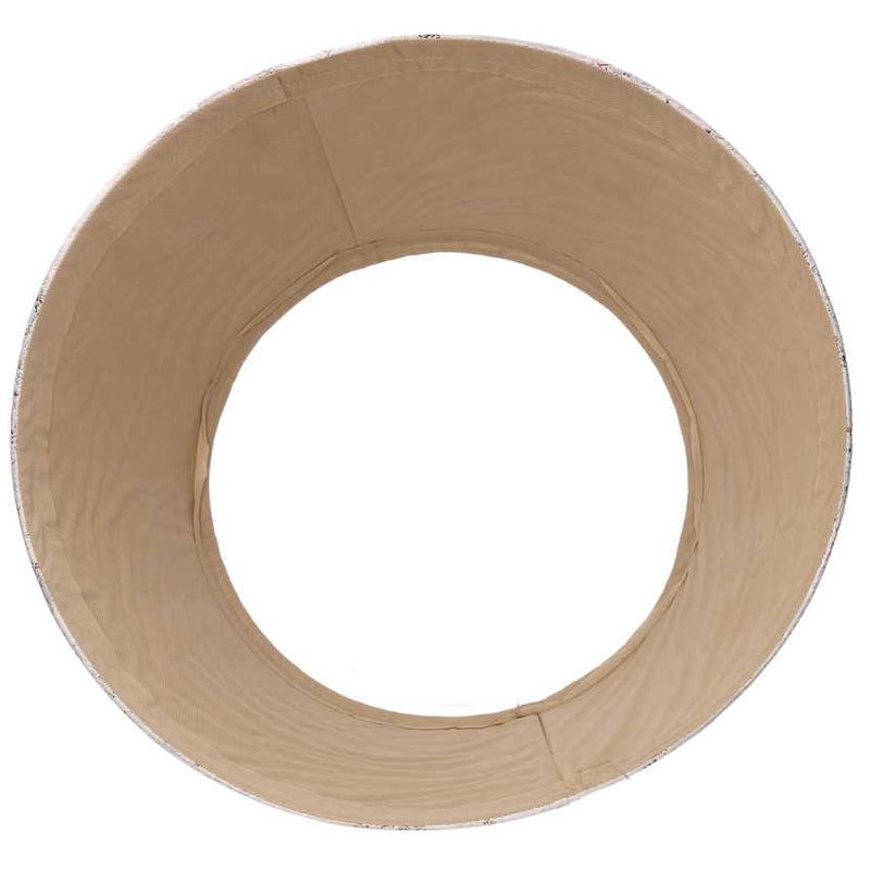 Copri base albero tessuto bianco tondo cm Ø56xh25