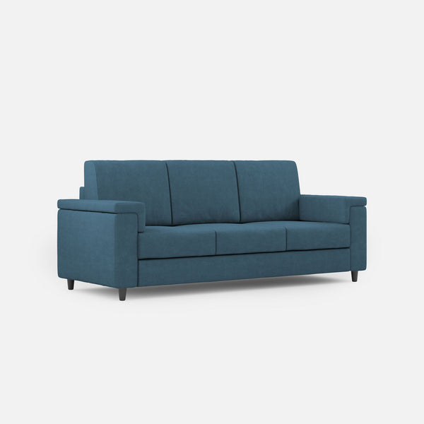 Divano 3 Posti 208x85x85 cm Marrak in Tessuto Avio sconto