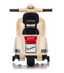 Piaggio Mini Vespa PX150 Elettrica 6V per Bambini Crema