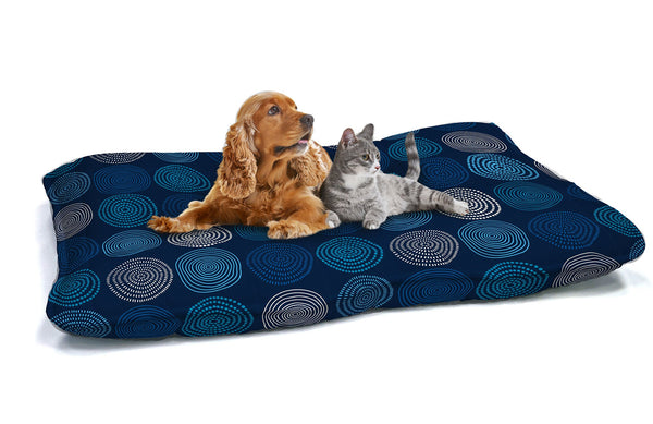 online Cuscino Imbottito per Cani e Gatti 60x100 cm in Microfibra Ipnotic