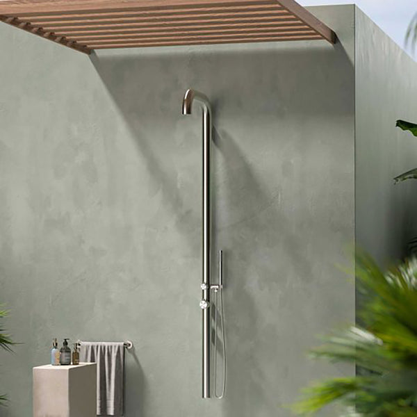 online Doccia da Giardino in Acciaio Inox Montaggio a Parete Sined Chia