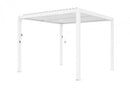 Pergola Bioclimatica 4x4 m in Alluminio Bianco