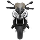 Moto Elettrica per Bambini 12V con Licenza BMW S1000 XR Bianca