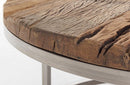 Set 2 Tavolino Rafter Basso in Legno Riciclato