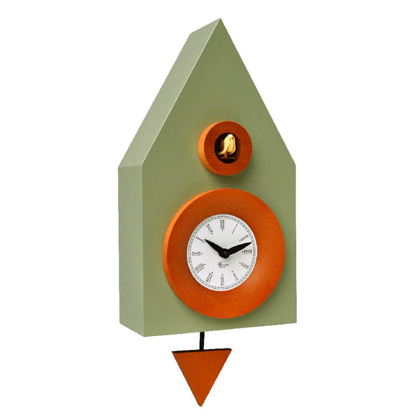 prezzo Orologio a Cucù da Parete 20X36X13Cm Pirondini Italia Dark Grigio Cemento