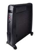 Radiatore Elettrico Romeo 500-1000-1500 W Calore su 3 Lati con Pannello in Mica Nero