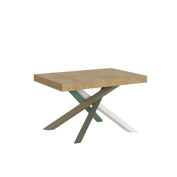 sconto Tavolo Allungabile 130-390x90x77 cm Volantis Quercia Naturale