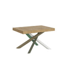 Tavolo Allungabile 120-224x90x77 cm Volantis Quercia Natura Telaio 4A 