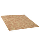 Tappeto Puzzle in EVA Effetto Legno Scuro 32 Pezzi 61.5x61.5 cm 