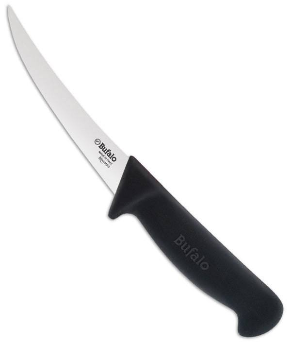 Coltello per Disosso Curvo Lama 13 cm Bufalo S102/13 Manico Nero acquista