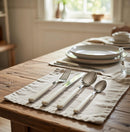 Servizio Set di Posate 24 pezzi in Acciaio Inox Eme Brio Avorio 18