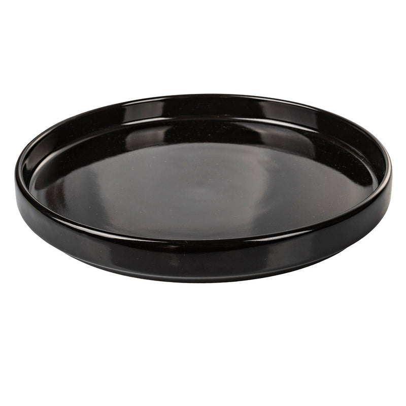 Servizio Piatti da Tavola 12 Pezzi in Gres VdE Tivoli 1996 Gourmet Neri