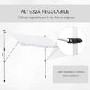 Tenda da Sole Avvolgibile 300x150cm  Casper Bianco
