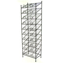 Scaffale Portapiante in Ferro 10 Piani 48,5x30H161cm Nero