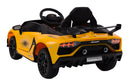 Macchina Elettrica per Bambini 12V con Licenza Lamborghini Aventador SVJ Small Giallo