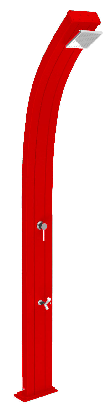 Doccia da Esterno Giardino Miscelatore e Lavapiedi Arkema Spring Cherry online