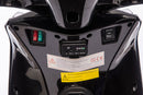 Scooter Elettrico per Bambini Licenza Ufficiale Honda SH125 12V con Ruote EVA e Sedile Pelle Nero