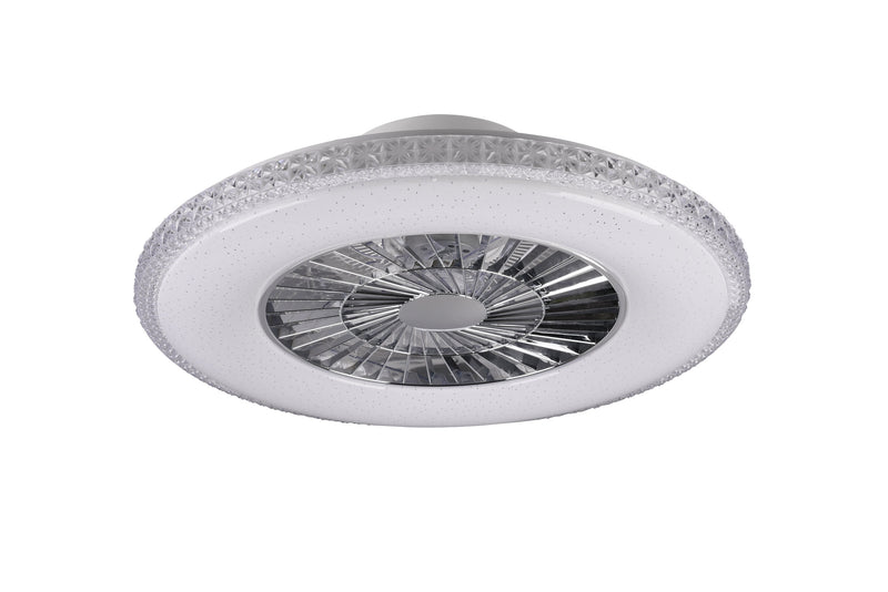 Plafoniera Ventilatore da Interno a led in Plastica