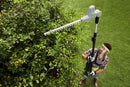 Tagliasiepe Telescopico a Batteria Verdemax TT20 Estensibile 225-280 cm 20V lama 46 cm con Batteria Nero e Verde      