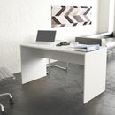 Scrivania Josie 138,5x68x75 h cm in Truciolare bilaminato Bianco