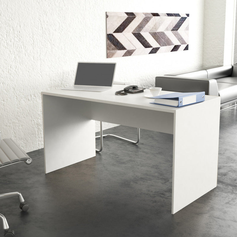 Scrivania Josie 138,5x68x75 h cm in Truciolare bilaminato Bianco