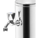 Doccetta Lavapiedi da Giardino con 2 Rubinetti ATI Docce LAV 2R Inox Anodizzato