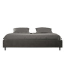 Letto Matrimoniale Extra Large Azelia Grigio Varie Misure