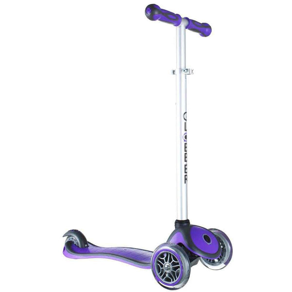 Monopattino 3 ruote Doppia Iniezione 3 Altezze Max 50Kg Globber Primo Plus Viola sconto