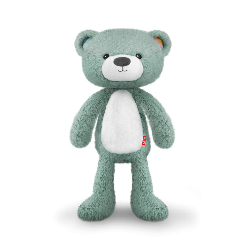 Orsacchiotto di Peluche Multifunzione Allenatore del Sonno 16x40x12 cm con Luce e Suoni Blu