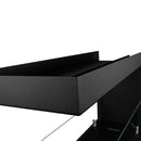 Camino a Bioetanolo da Incasso Trifacciale 90x30x50 cm Maratea 90 Nero 