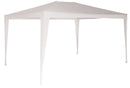 Gazebo da Giardino in Metallo Copertura in Plastica Morel Parasole Bianco Varie Misure
