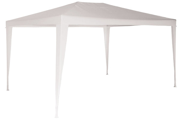 acquista Gazebo da Giardino in Metallo Copertura in Plastica Morel Parasole Bianco Varie Misure