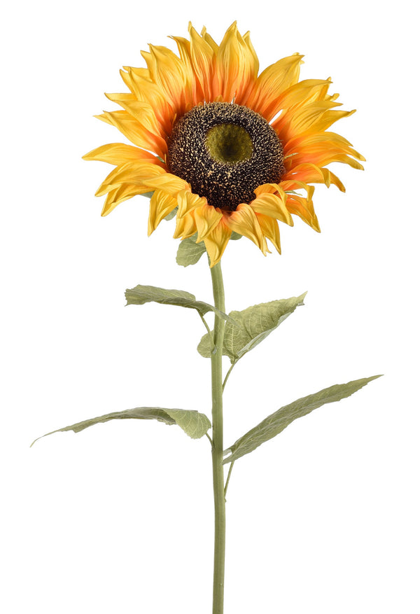 online Set 2 Girasole Artificiale Altezza 123 cm Giallo