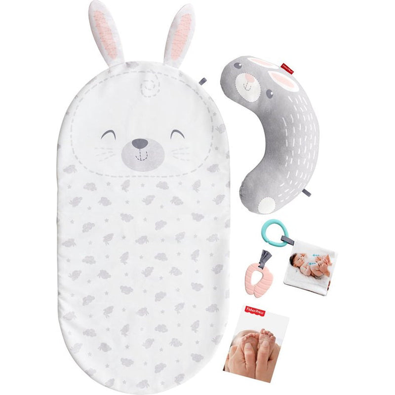 Set Massaggi Neonati 0+ Mesi a Tema Coniglio Fisher-Price Baby Bunny