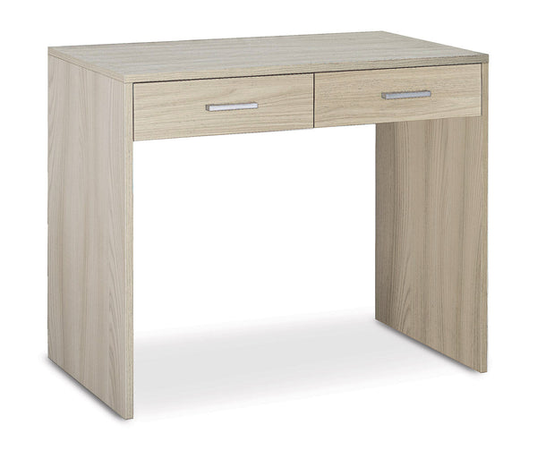 Scrivania da Ufficio 2 Cassetti 91x76x55 cm Olmo Chiaro prezzo
