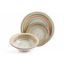 Servizio Piatti 18 Pezzi in Gres Villa d'Este Sombrero Light