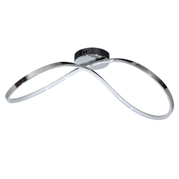 Plafoniera Led 45W 4470lm 4500K Cromo E-Energy Infinity online