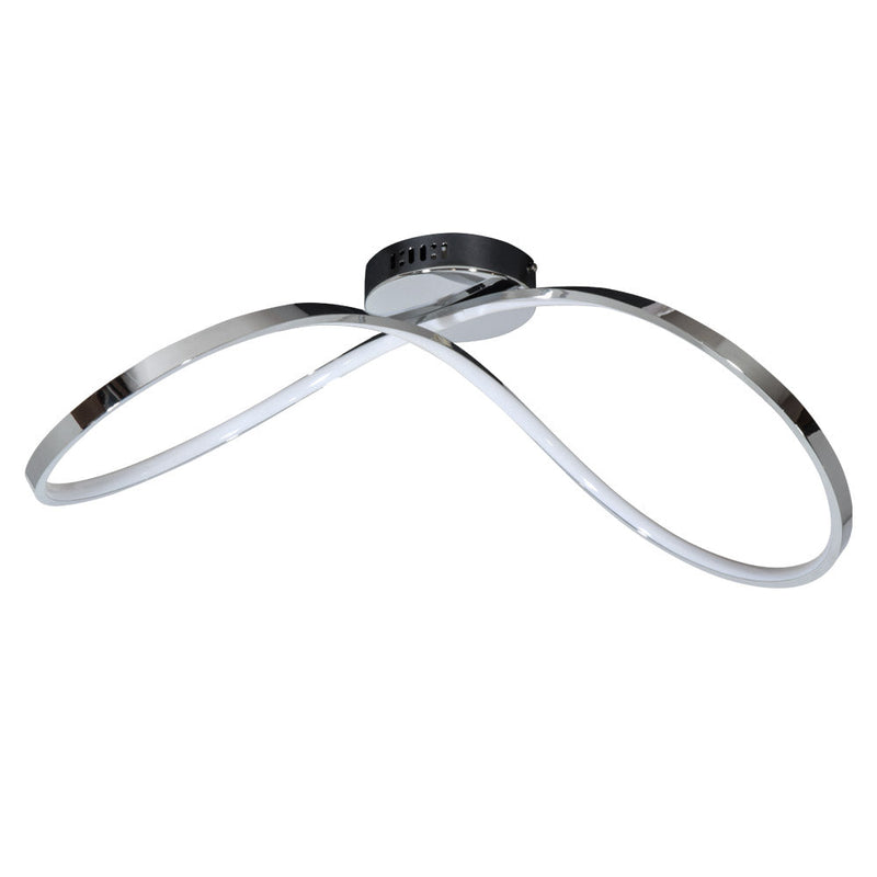 Plafoniera Led 45W 4470lm 4500K Cromo E-Energy Infinity