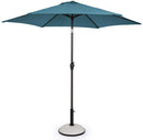 Ombrellone da Giardino Ø2,7 m Palo Ø36 mm in Alluminio Telo in Poliestere Cloud