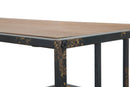 Liberia Elevator Big 122x38x141 cm in Ferro e Legno di Abete Nero e Marrone