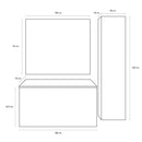 Mobile da Bagno sospeso Samoa 06 Laccato Rosso TFT